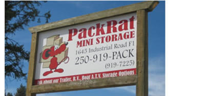 Storage Units at Packrat Mini Storage - 1645 Industrial Road F1, Cranbrook BC